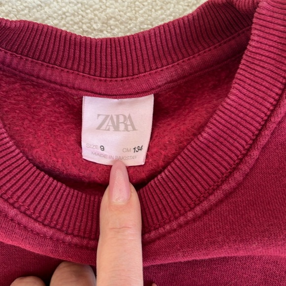 Zara Sweatshirt Bundle Kids sz 9 - Picture 3 of 5